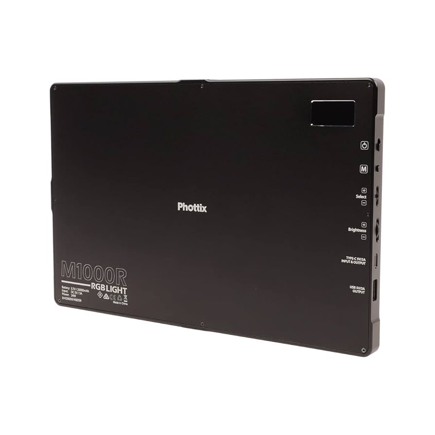 Phottix M1000R RGB LIGHT 本体 Amazon.com : Phottix M1000R RGB Light (PH81439) : Electronics